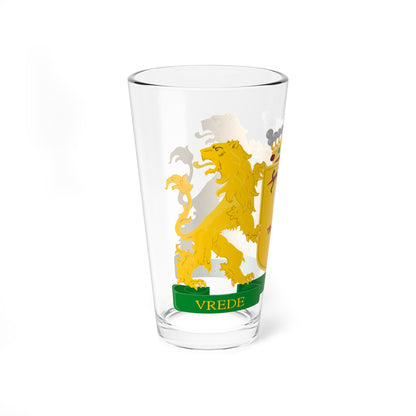 Den Haag wapen (Netherlands) (Coat of Arms) Pint Glass 16oz