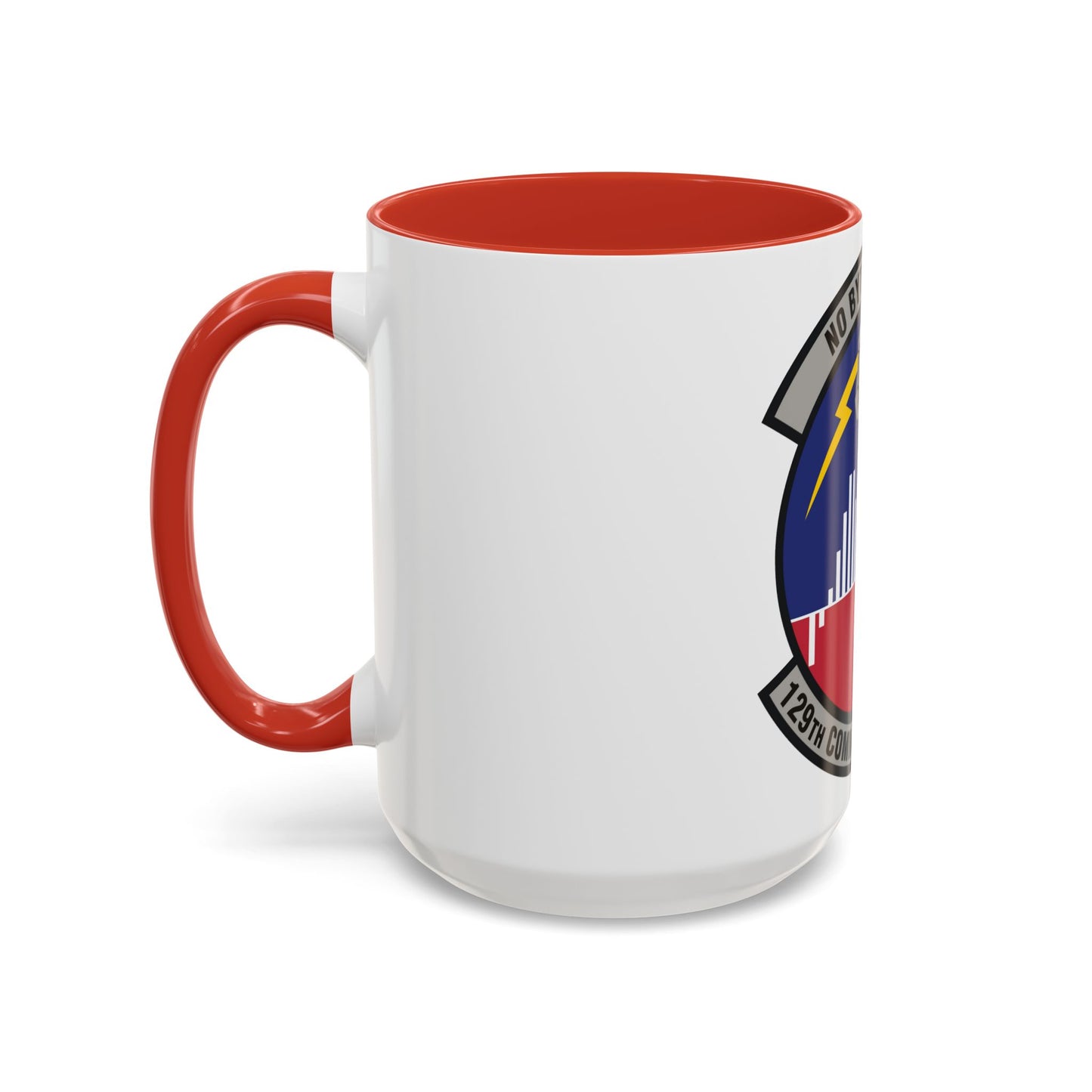 129th Communications Flight (U.S. Air Force) Accent Coffee Mug