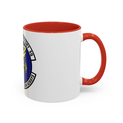 43d Mission Support Squadron (U.S. Air Force) Accent Coffee Mug