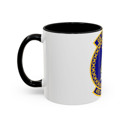 497 Operations Support Squadron ACC (U.S. Air Force) Accent Coffee Mug