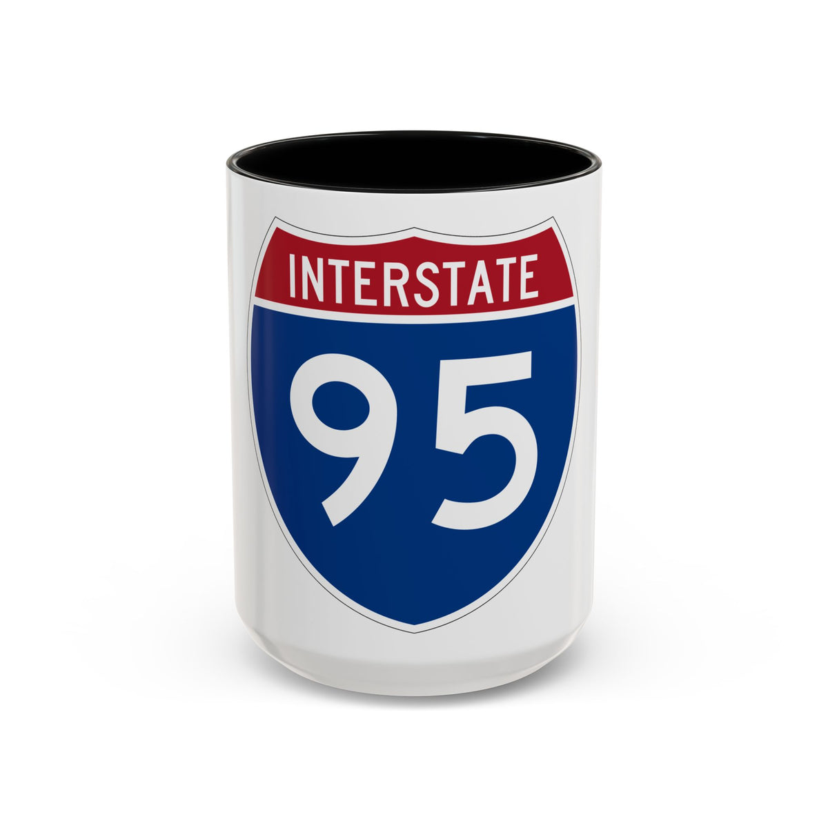 Interstate 95 (U.S. Highways) Accent Coffee Mug