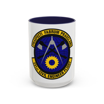 231st Civil Engineer Flight (U.S. Air Force) Accent Coffee Mug