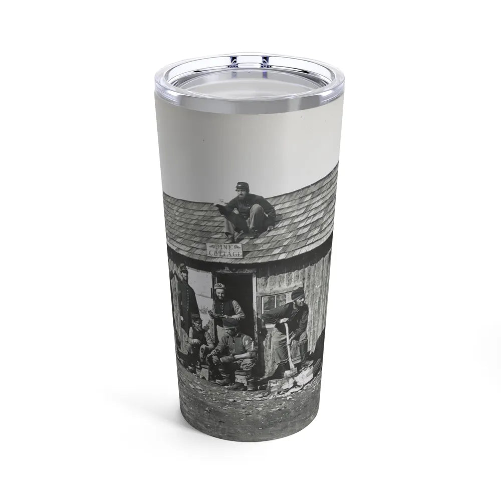 Pine Cottage , Civil War Soldiers Winter Quarters (U.S. Civil War) Tumbler 20oz-20oz-Go Mug Yourself