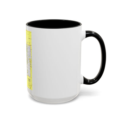 USA - Southwest 1 (1977) (Map) Accent Coffee Mug