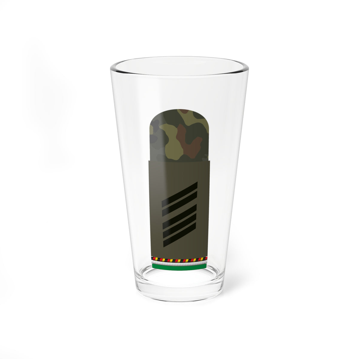 HA OS5 16 Oberstabsgefreiter ROA PzGren L (Military Rank) Pint Glass 16oz
