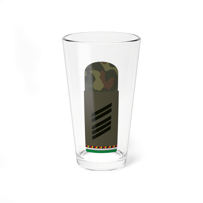 HA OS5 16 Oberstabsgefreiter ROA PzGren L (Military Rank) Pint Glass 16oz