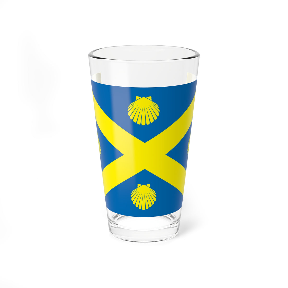 Drapeau Versonnex Ain (France) Pint Glass 16oz