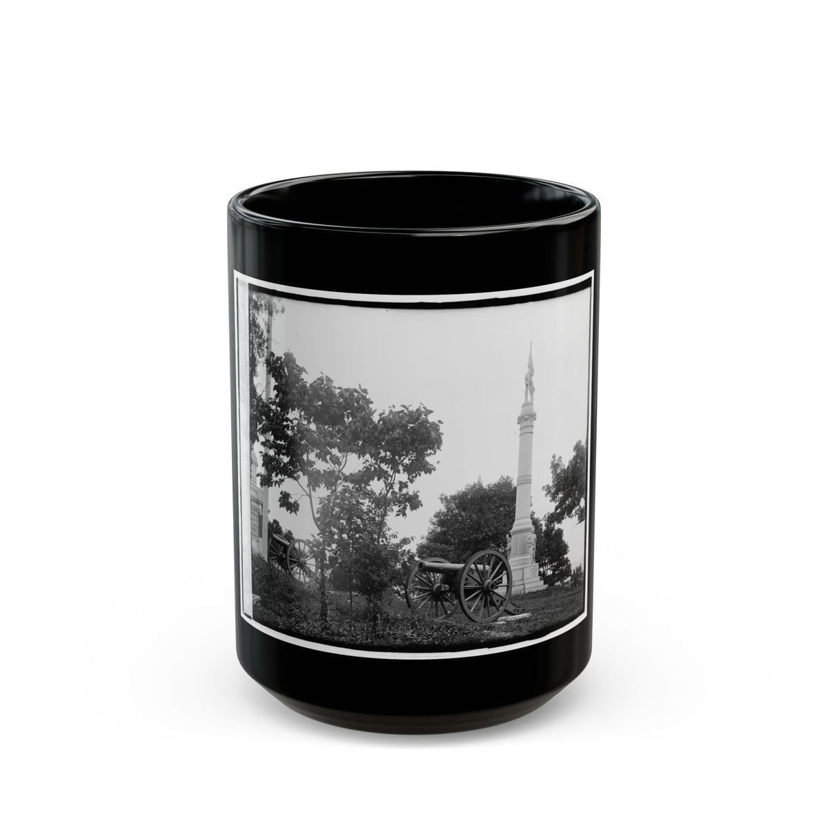 3rd Maryland Infantry, U.S.A. & Latrobe's Battery, C.S.A. Monument, Chattanooga, Tennessee (U.S. Civil War) Black Coffee Mug