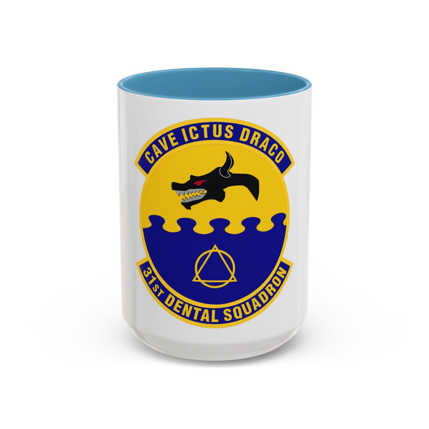 31st Dental Squadron (U.S. Air Force) Accent Coffee Mug