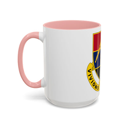 351 Armored Field Artillery Battalion (U.S. Army) Accent Coffee Mug