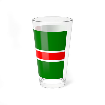 Flag of Smaland (Sweden) Pint Glass 16oz