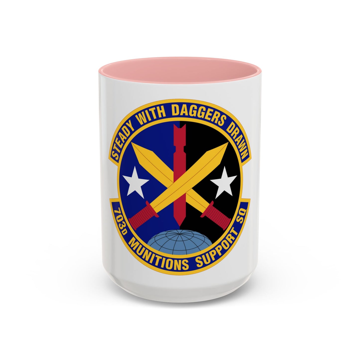 703d Munitions Support Squadron (U.S. Air Force) Accent Coffee Mug