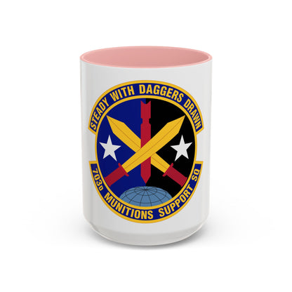 703d Munitions Support Squadron (U.S. Air Force) Accent Coffee Mug