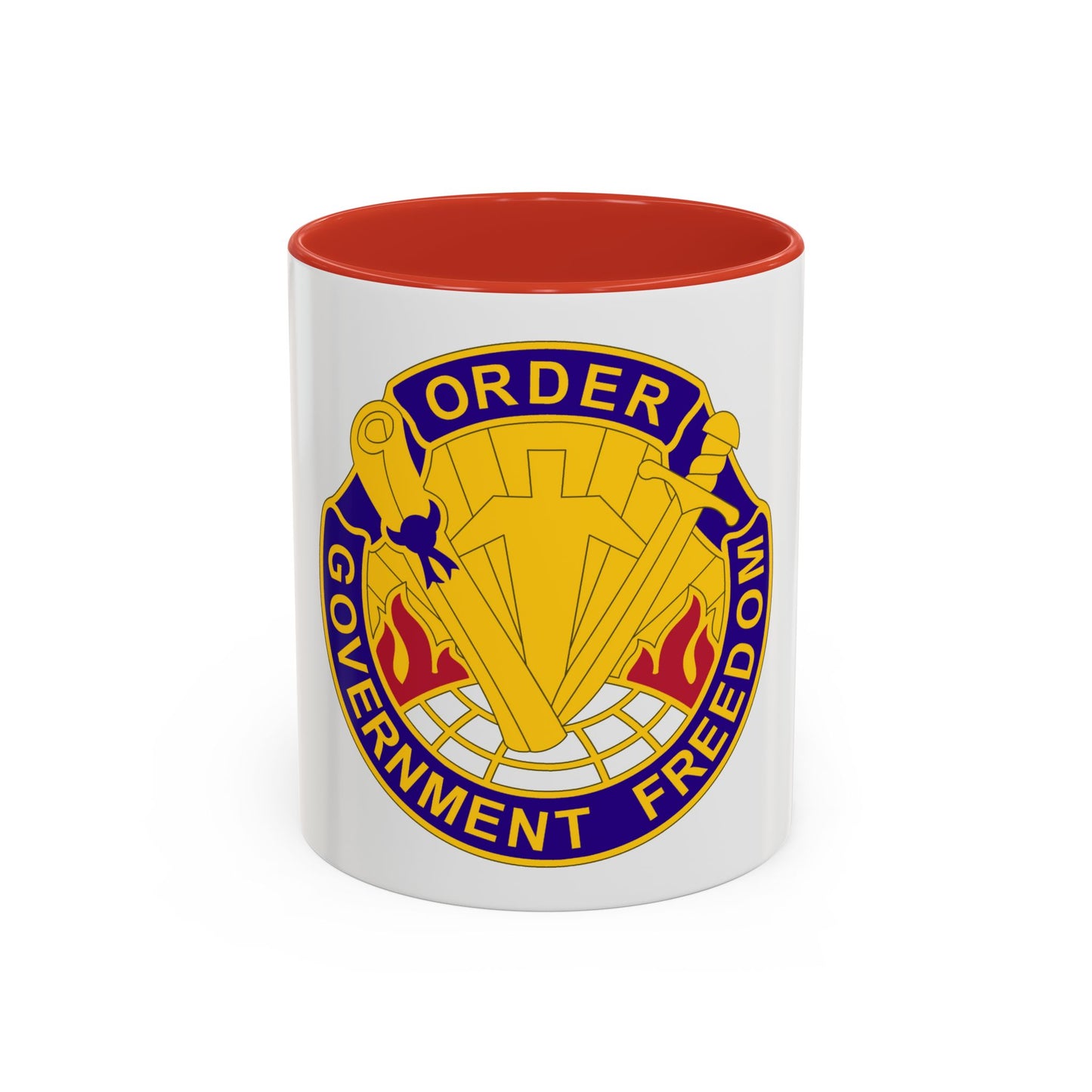 353 Civil Affairs Command 2 (U.S. Army) Accent Coffee Mug