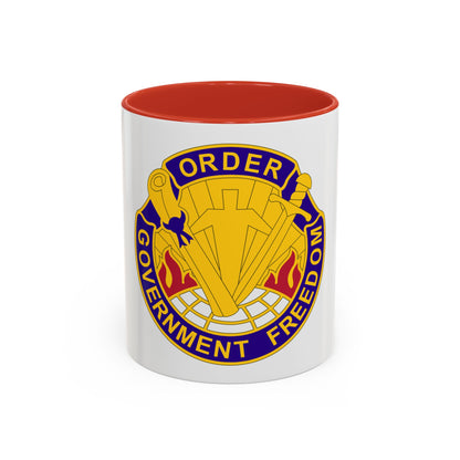 353 Civil Affairs Command 2 (U.S. Army) Accent Coffee Mug