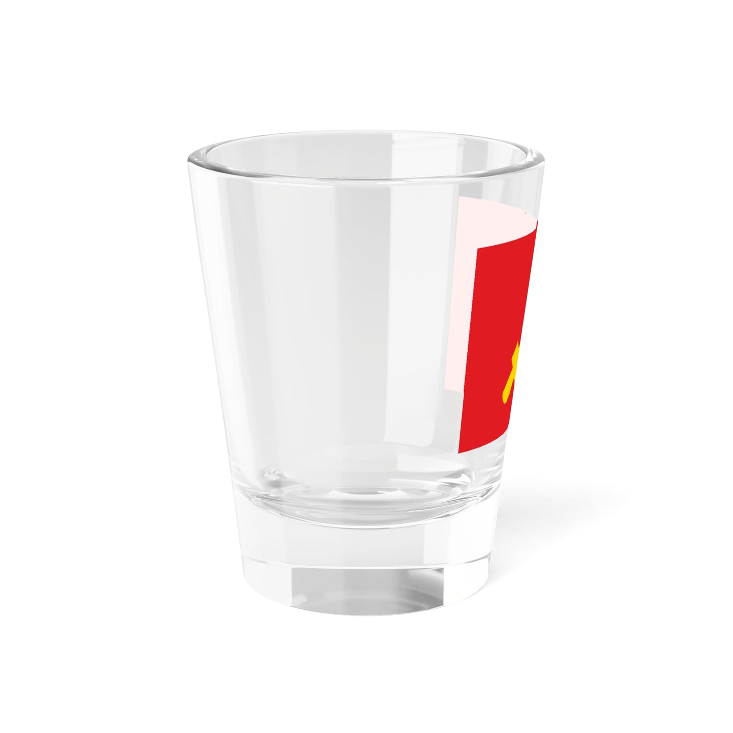 Tjen Folket Flag (Norway) Shot Glass 1.5oz