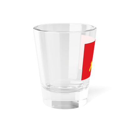 Tjen Folket Flag (Norway) Shot Glass 1.5oz