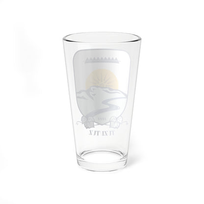 Coat of arms of Tuzi (Montenegro) (Coat of Arms) Pint Glass 16oz