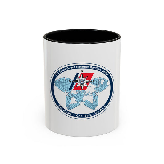 USCG National Matitime Center (U.S. Coast Guard) Accent Coffee Mug