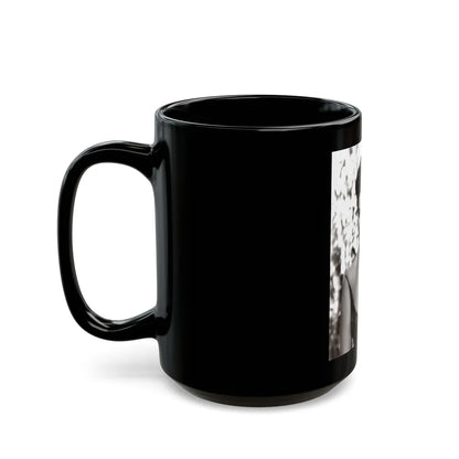 Debra Paget #48 1 (Vintage Female Icon) Black Coffee Mug-Go Mug Yourself