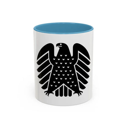 German Bundestag - Accent Coffee Mug-11oz-Light Blue-Go Mug Yourself