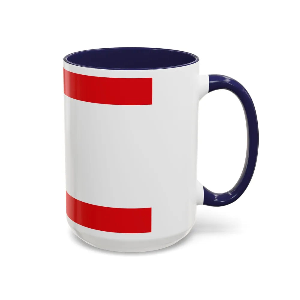 Flag of Fulda Germany - Accent Coffee Mug-Go Mug Yourself