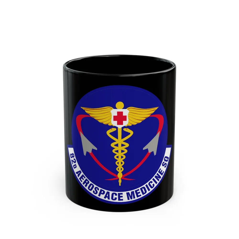 82d Aerospace Medicine Squadron (U.S. Air Force) Black Coffee Mug-11oz-Go Mug Yourself