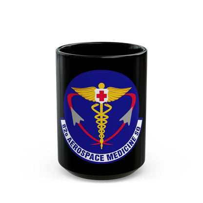 82d Aerospace Medicine Squadron (U.S. Air Force) Black Coffee Mug-15oz-Go Mug Yourself