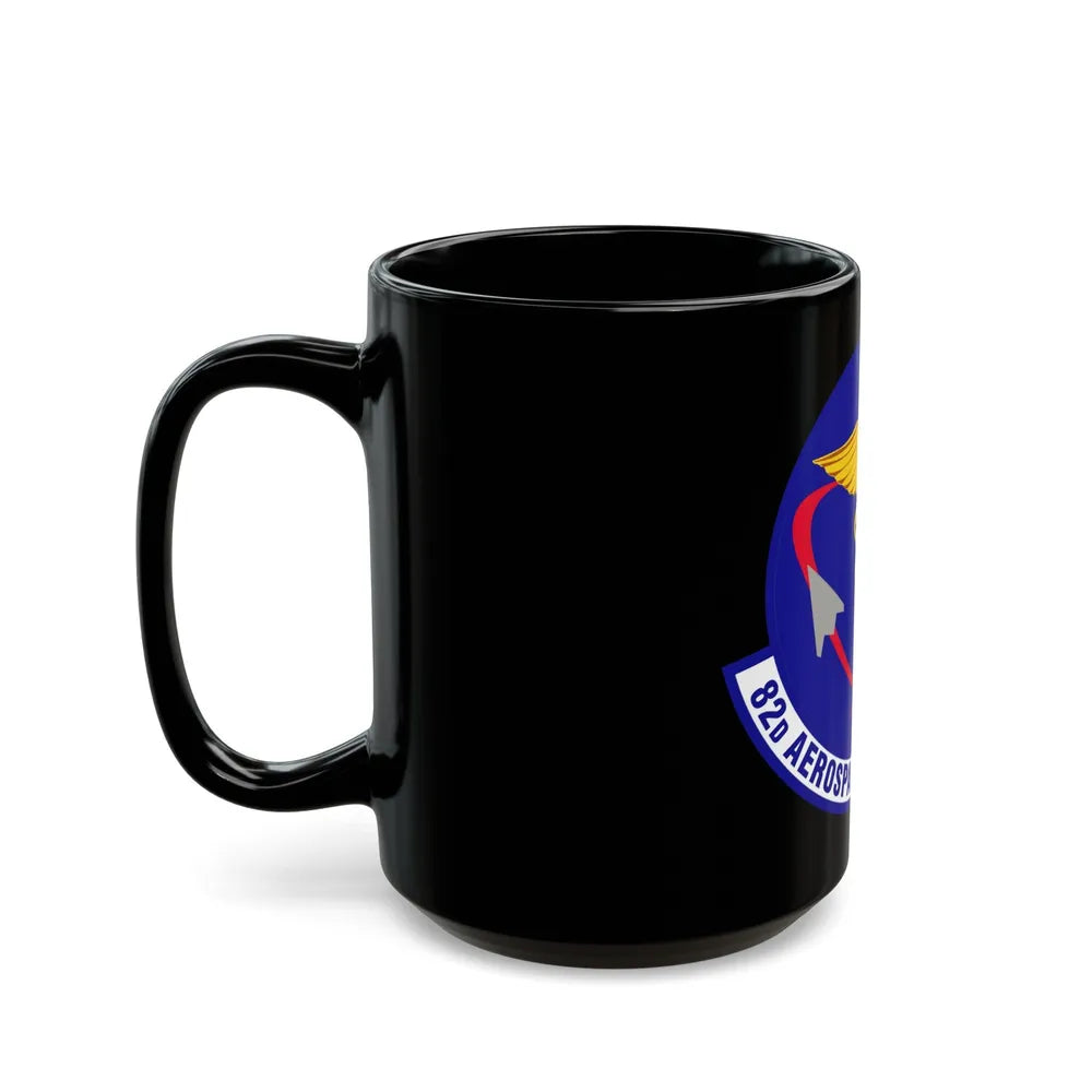 82d Aerospace Medicine Squadron (U.S. Air Force) Black Coffee Mug-Go Mug Yourself