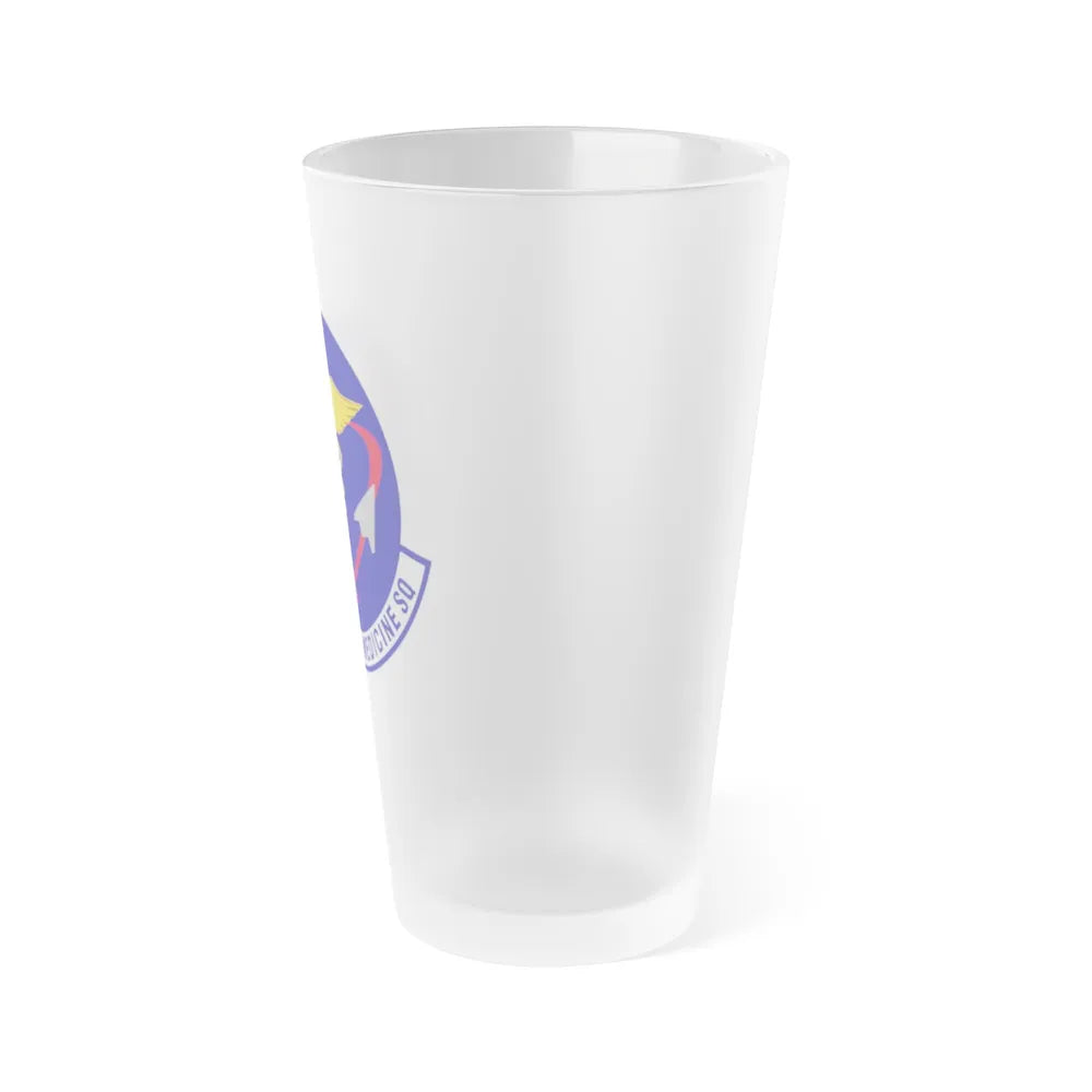 82d Aerospace Medicine Squadron (U.S. Air Force) Frosted Pint Glass 16oz-Go Mug Yourself