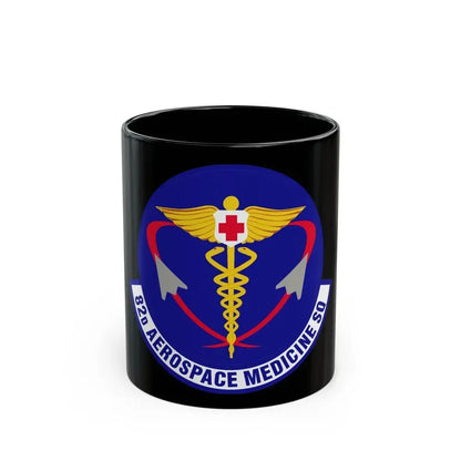 82d Aerospace Medicine Squadron (U.S. Air Force) Black Coffee Mug 11oz - Go Mug Yourself