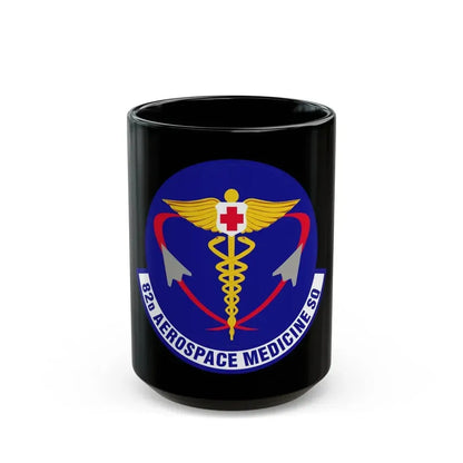 82d Aerospace Medicine Squadron (U.S. Air Force) Black Coffee Mug 15oz - Go Mug Yourself