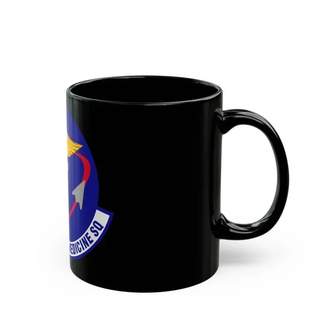 82d Aerospace Medicine Squadron (U.S. Air Force) Black Coffee Mug - Go Mug Yourself