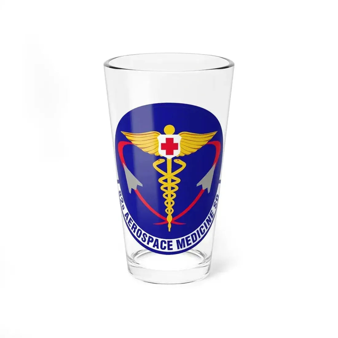 82d Aerospace Medicine Squadron (U.S. Air Force) Pint Glass 16oz 16oz - Go Mug Yourself