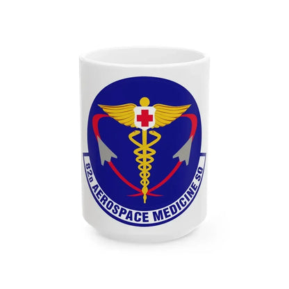 82d Aerospace Medicine Squadron (U.S. Air Force) White Coffee Mug 15oz - Go Mug Yourself