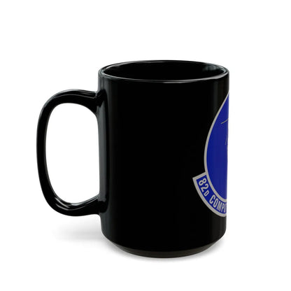 82d Computer Systems Squadron (U.S. Air Force) Black Coffee Mug-Go Mug Yourself