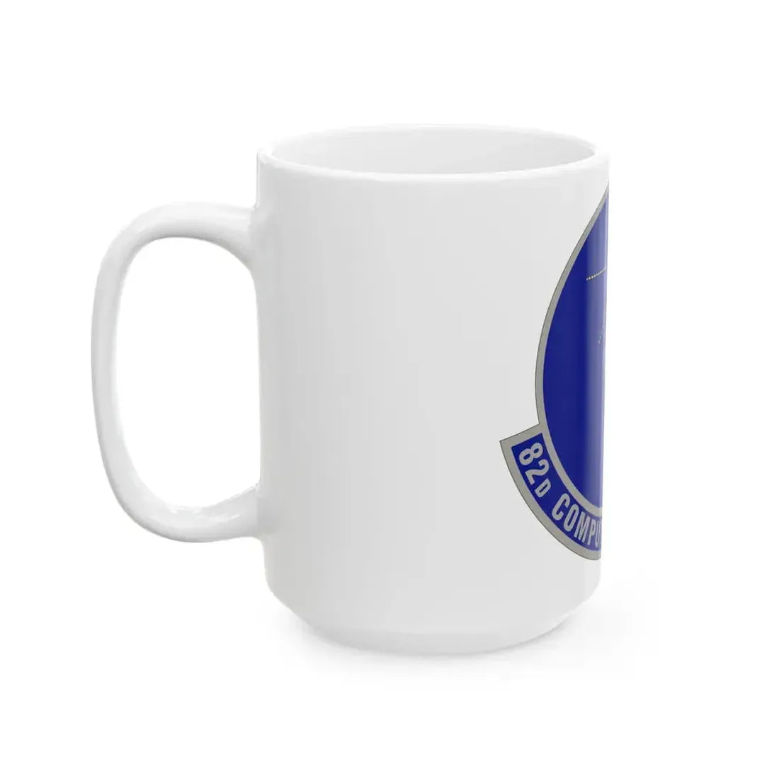 82d Computer Systems Squadron (U.S. Air Force) White Coffee Mug - Go Mug Yourself