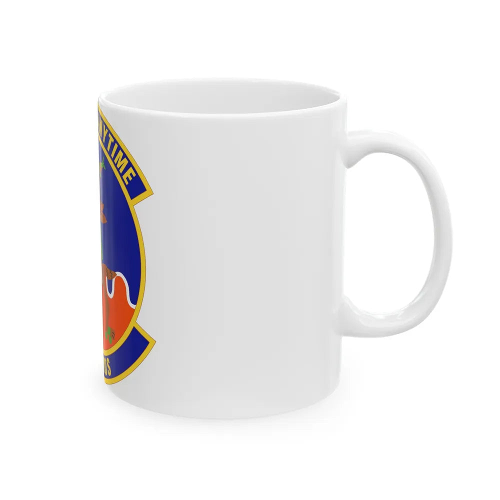 82d Expeditionary Air Support Operations Squadron (U.S. Air Force) White Coffee Mug-Go Mug Yourself