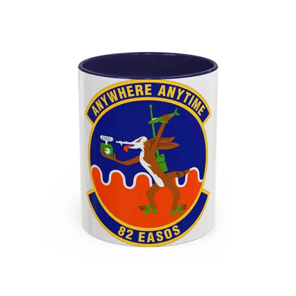82d Expeditionary Air Support Operations Squadron (U.S. Air Force) Accent Coffee Mug 11oz Navy - Go Mug Yourself