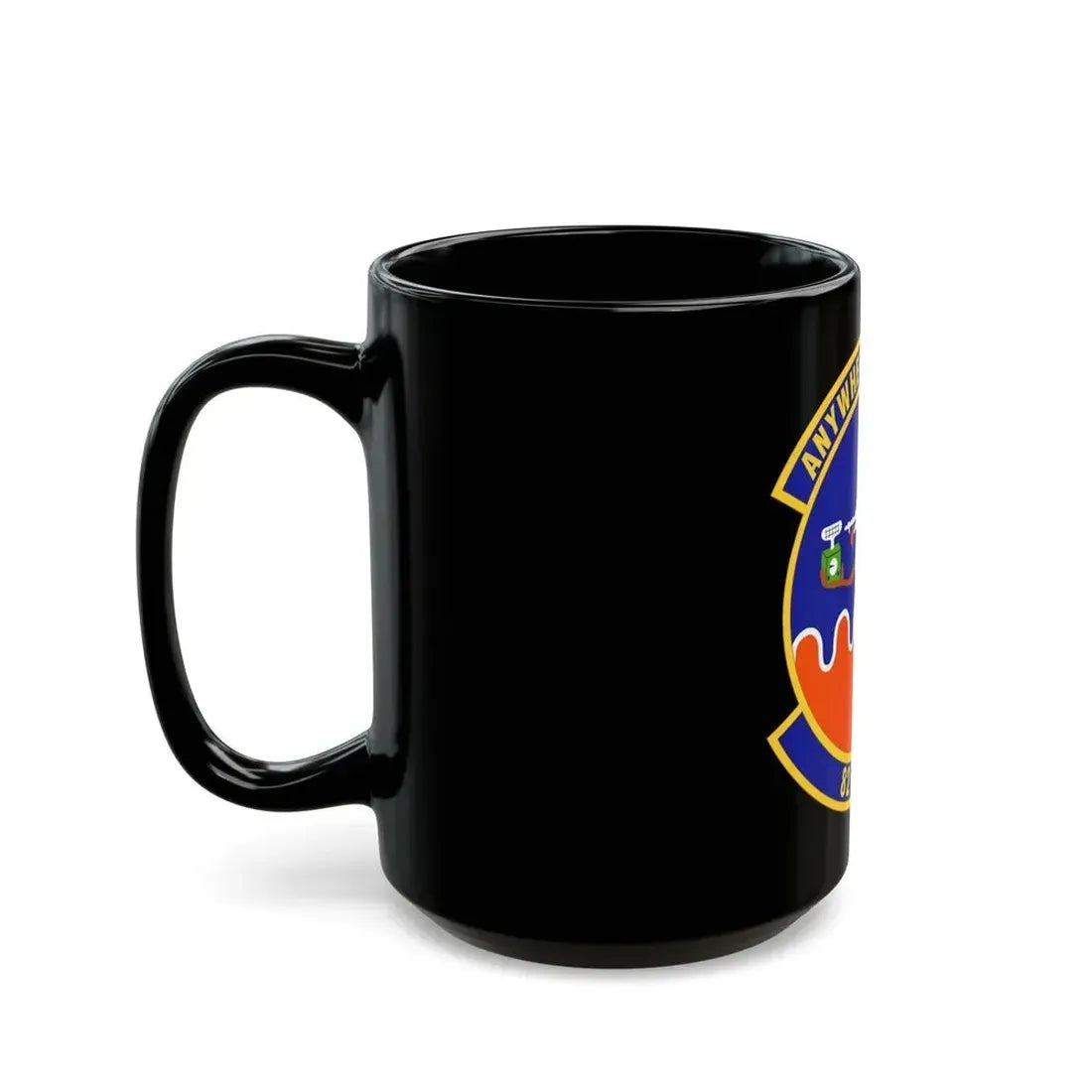 82d Expeditionary Air Support Operations Squadron (U.S. Air Force) Black Coffee Mug - Go Mug Yourself