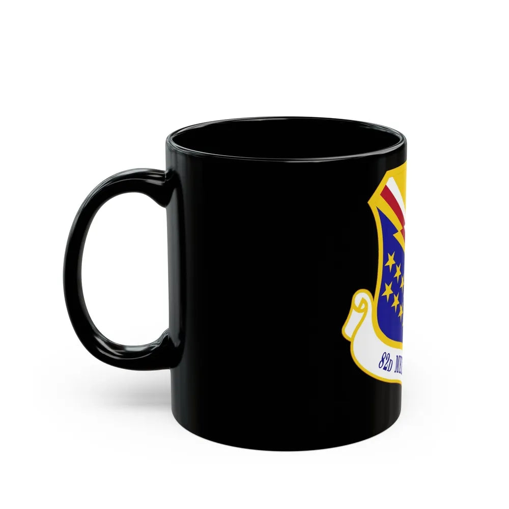 82d Medical Group (U.S. Air Force) Black Coffee Mug-Go Mug Yourself