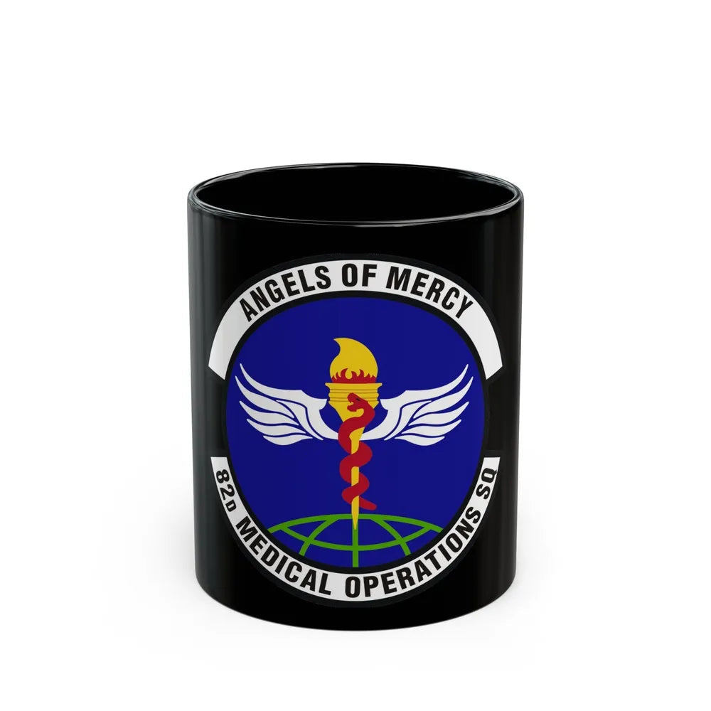 82d Medical Operations Squadron (U.S. Air Force) Black Coffee Mug-11oz-Go Mug Yourself