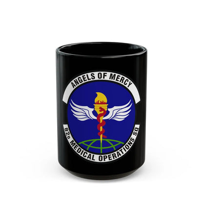 82d Medical Operations Squadron (U.S. Air Force) Black Coffee Mug-15oz-Go Mug Yourself