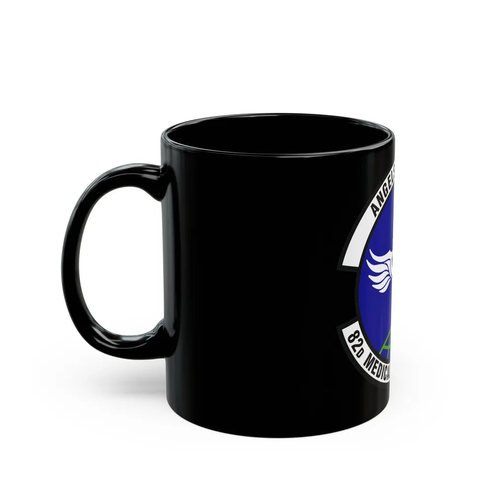 82d Medical Operations Squadron (U.S. Air Force) Black Coffee Mug-Go Mug Yourself