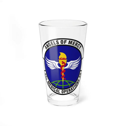 82d Medical Operations Squadron (U.S. Air Force) Pint Glass 16oz-16oz-Go Mug Yourself