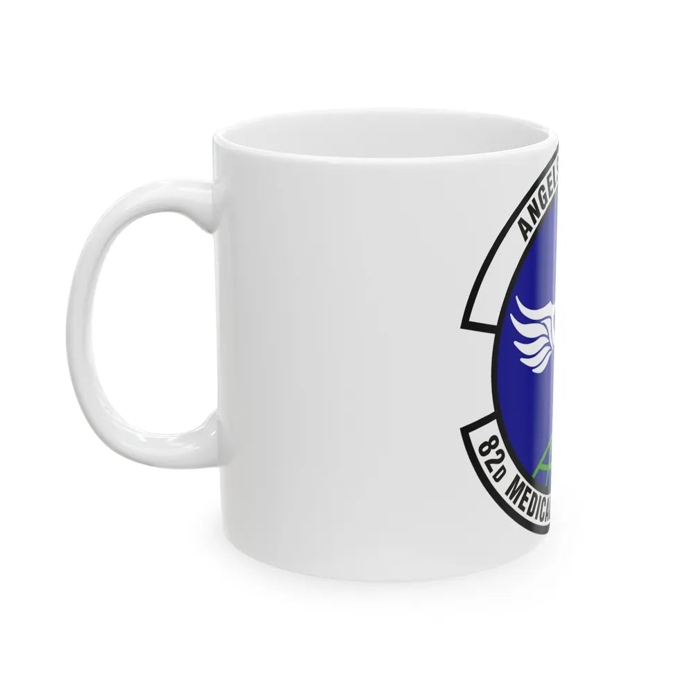 82d Medical Operations Squadron (U.S. Air Force) White Coffee Mug-Go Mug Yourself