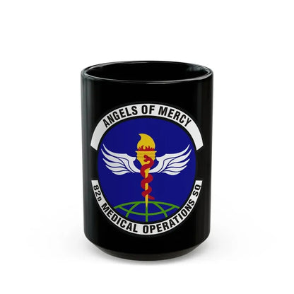 82d Medical Operations Squadron (U.S. Air Force) Black Coffee Mug 15oz - Go Mug Yourself