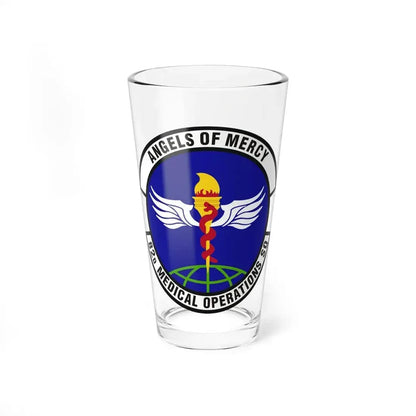 82d Medical Operations Squadron (U.S. Air Force) Pint Glass 16oz 16oz - Go Mug Yourself