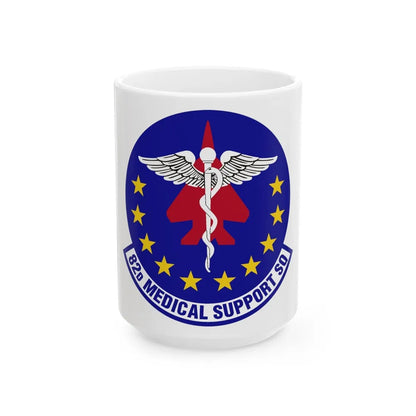 82d Medical Support Squadron (U.S. Air Force) White Coffee Mug-15oz-Go Mug Yourself