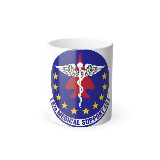 82d Medical Support Squadron (U.S. Air Force) Color Changing Mug 11oz - Go Mug Yourself